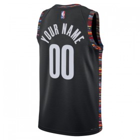 Dres Brooklyn Nets Prilagođeni Nike 2025-26 City Edition Crno Swingman